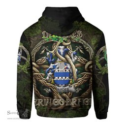 ScotsTee Shop Irish Dardes or Dardis Coat of Arms Irish Hoodie Family Crest Irish Is My Root Hoodie