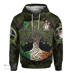 ScotsTee Shop Irish Donovan or O Donovan Coat of Arms Irish Hoodie Family Crest Irish Is My Root Hoodie