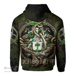 ScotsTee Shop Irish Going Coat of Arms Irish Hoodie Family Crest Irish Is My Root Hoodie