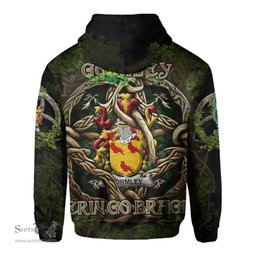 ScotsTee Shop Irish Gormley or O Gormley Coat of Arms Irish Hoodie Family Crest Irish Is My Root Hoodie