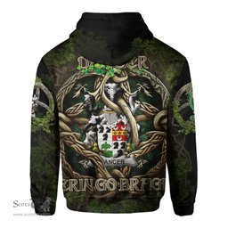 ScotsTee Shop Irish Dancer Coat of Arms Irish Hoodie Family Crest Irish Is My Root Hoodie