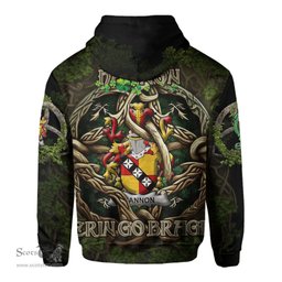 ScotsTee Shop Irish Hannon or O Hannon Coat of Arms Irish Hoodie Family Crest Irish Is My Root Hoodie