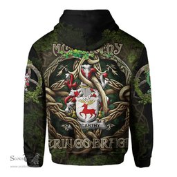 ScotsTee Shop Irish McCarthy Coat of Arms Irish Hoodie Family Crest Irish Is My Root Hoodie