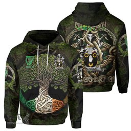 ScotsTee Shop Irish Mangan or O Mangan Coat of Arms Irish Hoodie Family Crest Irish Is My Root Hoodie