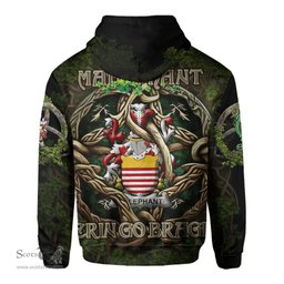 ScotsTee Shop Irish Malaphant Coat of Arms Irish Hoodie Family Crest Irish Is My Root Hoodie