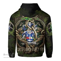 ScotsTee Shop Irish Keane or O Cahan Coat of Arms Irish Hoodie Family Crest Irish Is My Root Hoodie
