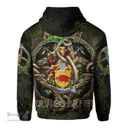 ScotsTee Shop Irish Malley or O Malley Coat of Arms Irish Hoodie Family Crest Irish Is My Root Hoodie