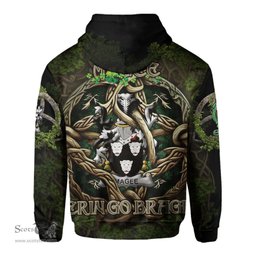 ScotsTee Shop Irish Magee or McGee Coat of Arms Irish Hoodie Family Crest Irish Is My Root Hoodie