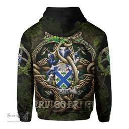 ScotsTee Shop Irish Slater or Slator Coat of Arms Irish Hoodie Family Crest Irish Is My Root Hoodie