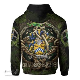 ScotsTee Shop Irish Swift Coat of Arms Irish Hoodie Family Crest Irish Is My Root Hoodie