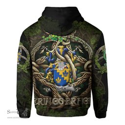 ScotsTee Shop Irish Shea or O Shee Coat of Arms Irish Hoodie Family Crest Irish Is My Root Hoodie