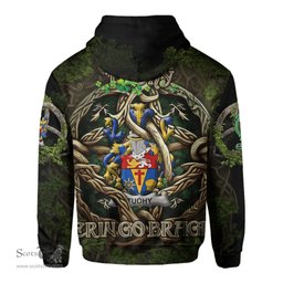 ScotsTee Shop Irish Tuohy or O Toohey Coat of Arms Irish Hoodie Family Crest Irish Is My Root Hoodie