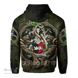 ScotsTee Shop Irish Neale Coat of Arms Irish Hoodie Family Crest Irish Is My Root Hoodie