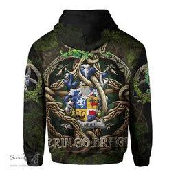 ScotsTee Shop Irish Neill or McNeill Coat of Arms Irish Hoodie Family Crest Irish Is My Root Hoodie