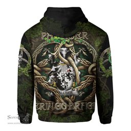 ScotsTee Shop Irish Palliser Coat of Arms Irish Hoodie Family Crest Irish Is My Root Hoodie