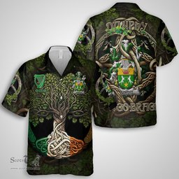 ScotsTee Shop Irish Dunphy Middle Temple Burke s Coat of Arms Irish Shirt Family Crest Irish Is My Root Short Sleeve Shirt