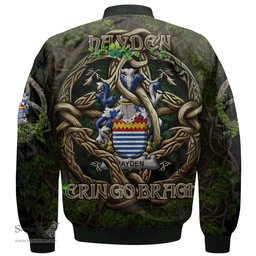 ScotsTee Shop Irish Hayden or O Hayden Coat of Arms Irish Jacket Family Crest Irish Is My Root Bomber Jacket