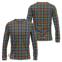 ScotsTee Shop Scottish Aikenhead Clan Tartan Long Sleeve T Shirt