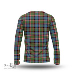 ScotsTee Shop Scottish Aikenhead Clan Tartan Long Sleeve T Shirt