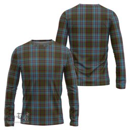 ScotsTee Shop Scottish Anderson Clan Tartan Long Sleeve T Shirt