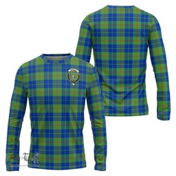 ScotsTee Shop Scottish Barclay Hunting Ancient Clan Crest Tartan Long Sleeve T Shirt