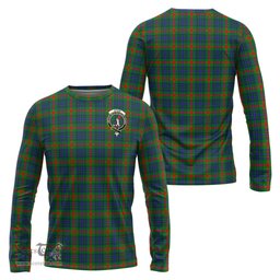 ScotsTee Shop Scottish Aiton Clan Crest Tartan Long Sleeve T Shirt