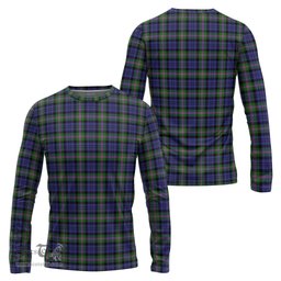 ScotsTee Shop Scottish Baird Modern Clan Tartan Long Sleeve T Shirt