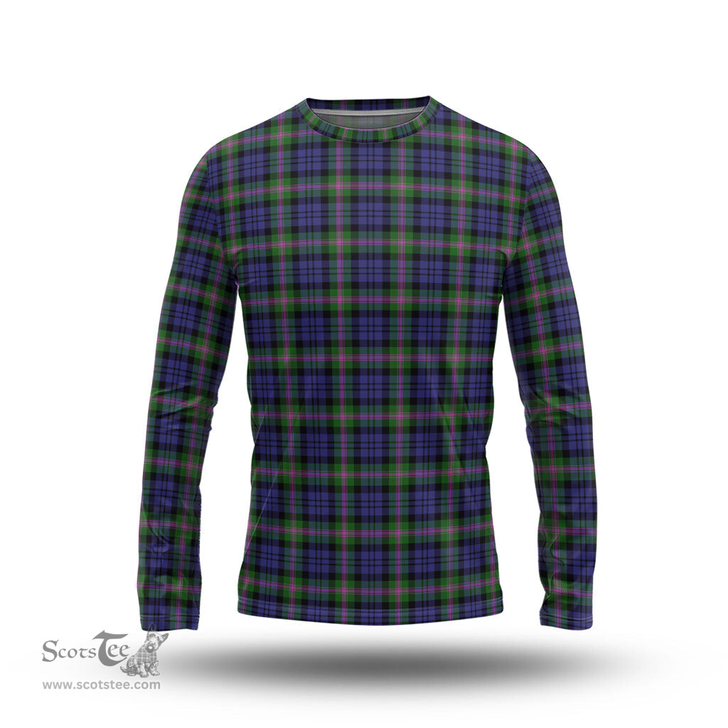 ScotsTee Shop Scottish Baird Modern Clan Tartan Long Sleeve T Shirt