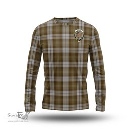 ScotsTee Shop Scottish Baillie Dress Clan Crest Tartan Long Sleeve T Shirt