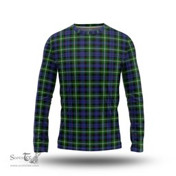 ScotsTee Shop Scottish Baillie Modern Clan Tartan Long Sleeve T Shirt