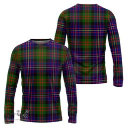ScotsTee Shop Scottish Chalmers Modern Clan Tartan Long Sleeve T Shirt