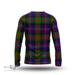 ScotsTee Shop Scottish Chalmers Modern Clan Tartan Long Sleeve T Shirt