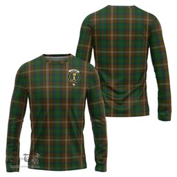 ScotsTee Shop Scottish Chisholm Hunting Clan Crest Tartan Long Sleeve T Shirt
