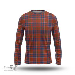 ScotsTee Shop Scottish Cameron of Lochiel Ancient Clan Tartan Long Sleeve T Shirt
