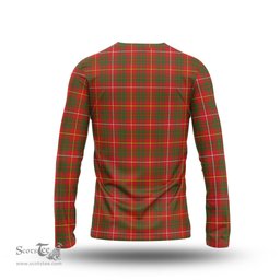 ScotsTee Shop Scottish Bruce County Canada Clan Tartan Long Sleeve T Shirt