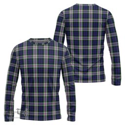 ScotsTee Shop Scottish Baird Dress Clan Tartan Long Sleeve T Shirt