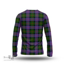 ScotsTee Shop Scottish Blair Modern Clan Crest Tartan Long Sleeve T Shirt