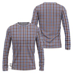 ScotsTee Shop Scottish Boswell Clan Tartan Long Sleeve T Shirt