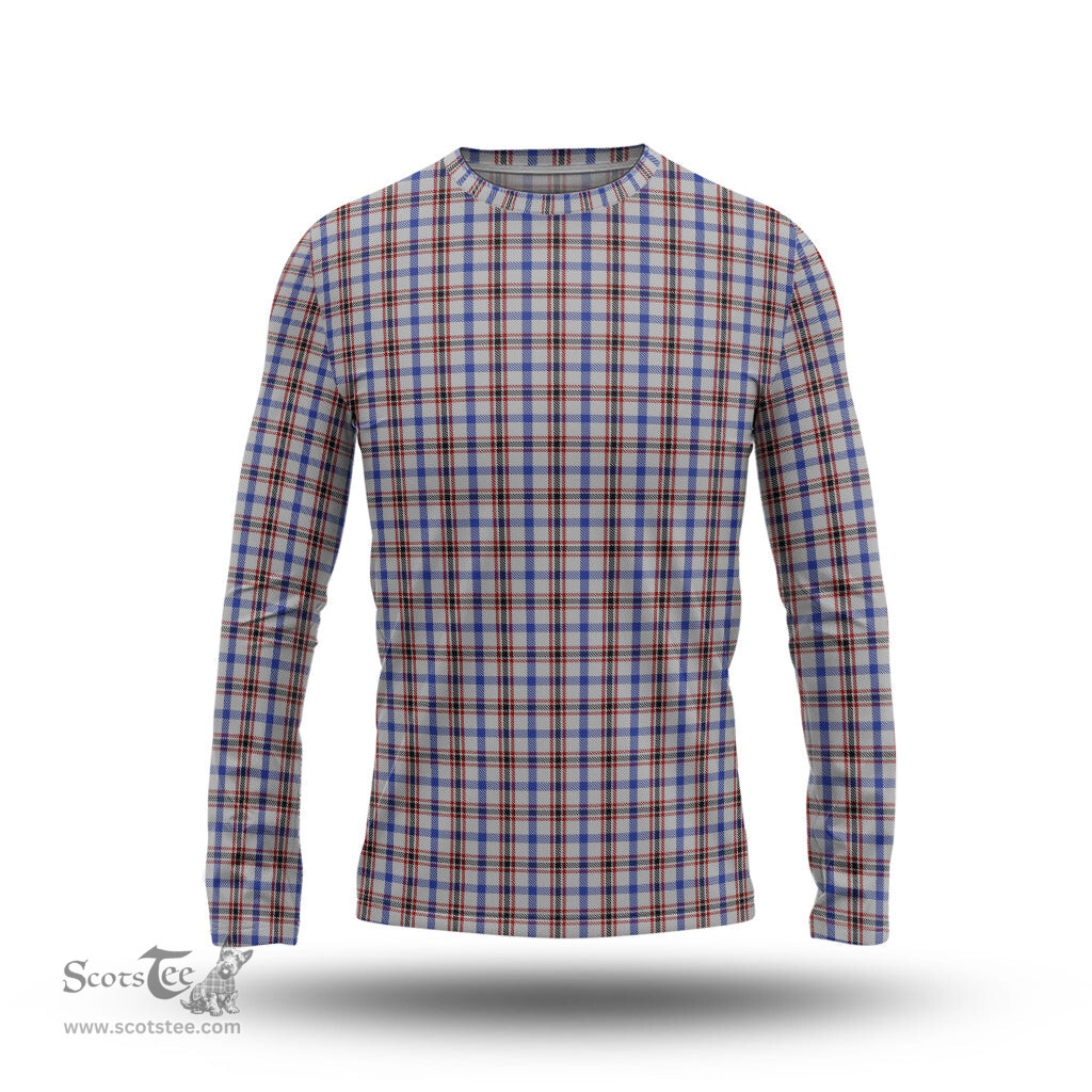 ScotsTee Shop Scottish Boswell Clan Tartan Long Sleeve T Shirt