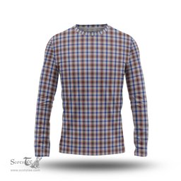 ScotsTee Shop Scottish Boswell Clan Tartan Long Sleeve T Shirt