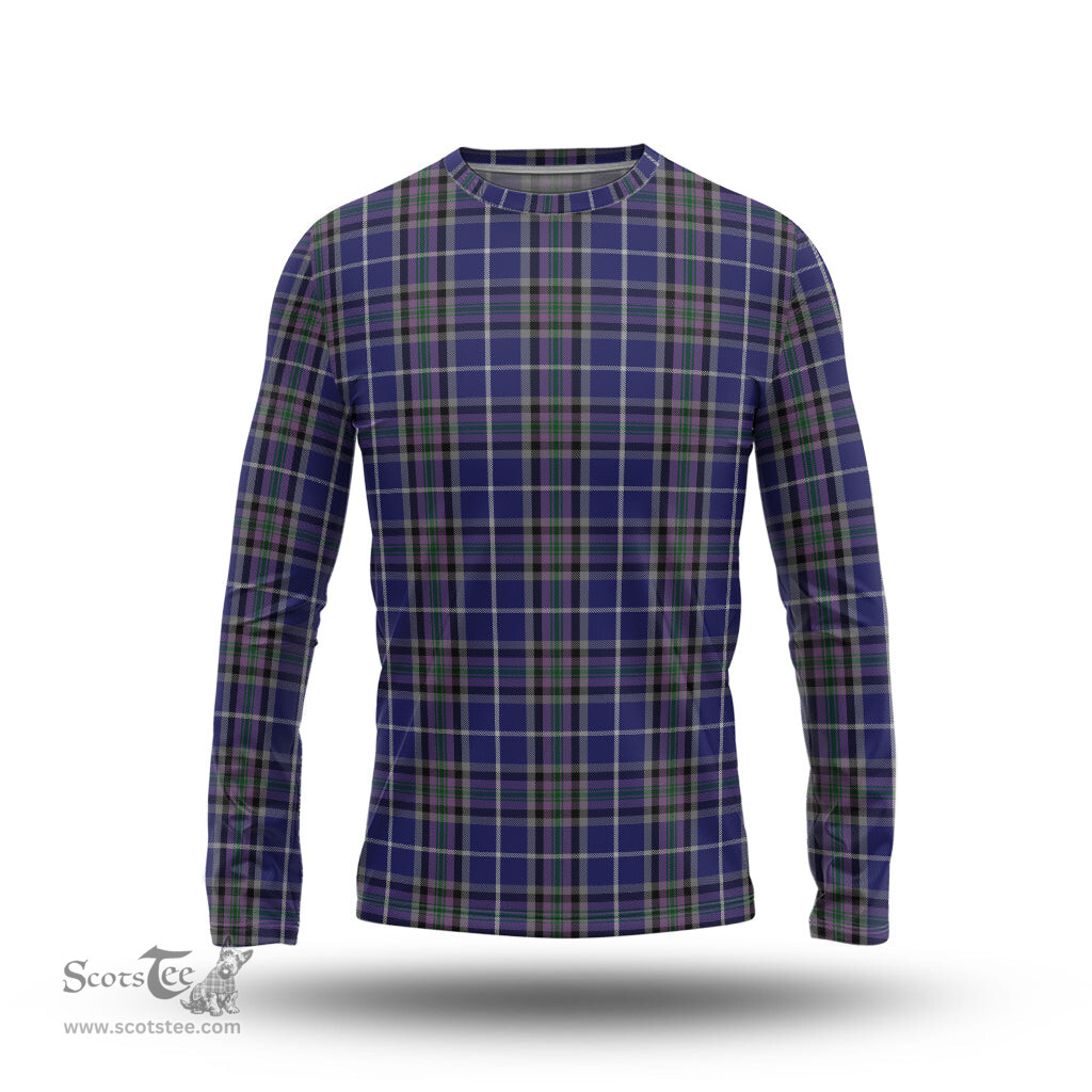 ScotsTee Shop Scottish Alexander of Menstry Clan Tartan Long Sleeve T Shirt
