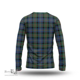 ScotsTee Shop Scottish Cameron of Erracht Ancient Clan Crest Tartan Long Sleeve T Shirt