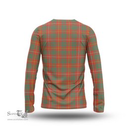ScotsTee Shop Scottish Bruce Ancient Clan Crest Tartan Long Sleeve T Shirt
