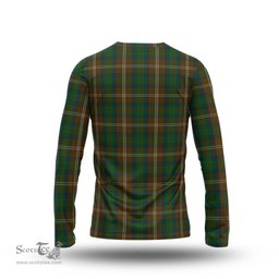 ScotsTee Shop Scottish Chisholm Hunting Clan Tartan Long Sleeve T Shirt