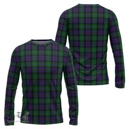ScotsTee Shop Scottish Campbell of Cawdor Clan Tartan Long Sleeve T Shirt