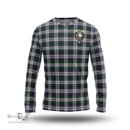 ScotsTee Shop Scottish Campbell of Cawdor Dress Clan Crest Tartan Long Sleeve T Shirt