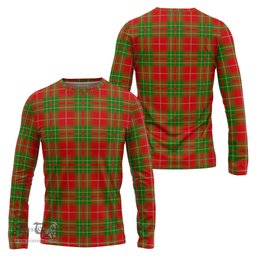 ScotsTee Shop Scottish Burnett Ancient Clan Tartan Long Sleeve T Shirt