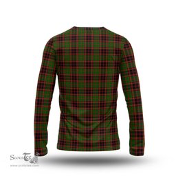 ScotsTee Shop Scottish Buchan Modern Clan Crest Tartan Long Sleeve T Shirt