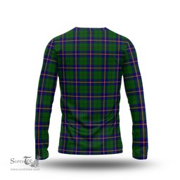 ScotsTee Shop Scottish Carmichael Modern Clan Crest Tartan Long Sleeve T Shirt