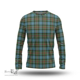 ScotsTee Shop Scottish Brisbane modern Clan Tartan Long Sleeve T Shirt